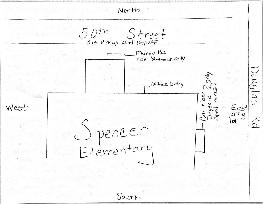 Student Drop-off and Dismissal Map Student Drop-off and Dismissal Map